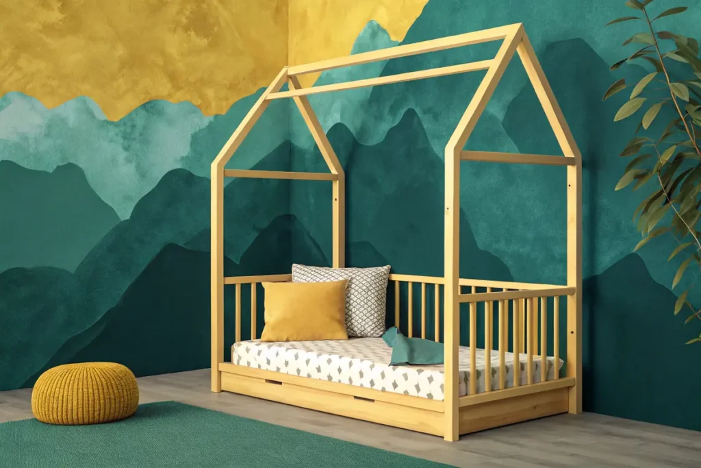 Ciel de lit bébé pour une chambre sûre et pleine de douceur