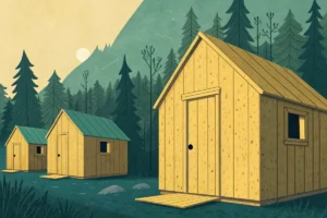 Construction sauvage de cabanes : enjeux juridiques, financiers et alternatives légales